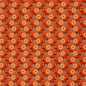 Preview: Canvas - Retro - Blumen - orange